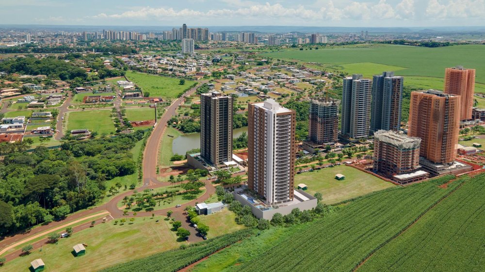Apartamento - Lançamentos - Jardim Olhos D'Água II - Ribeirão Preto - SP